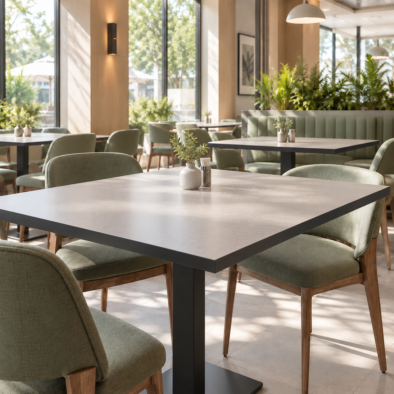 Compact HPL worktops