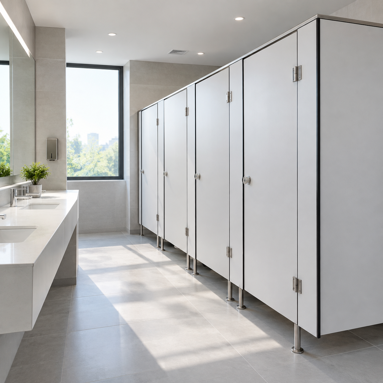 Compact HPL panel